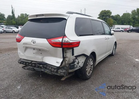 2016 Toyota Sienna Xle Premium 8 Passenger из США, поврежденный, VIN 5TDYK3DC1GS725083